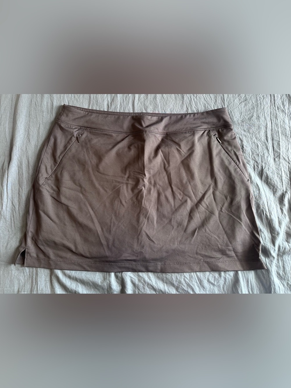 Tommy Bahama Black Islandzone Skort with Zip Pockets - Size XL
